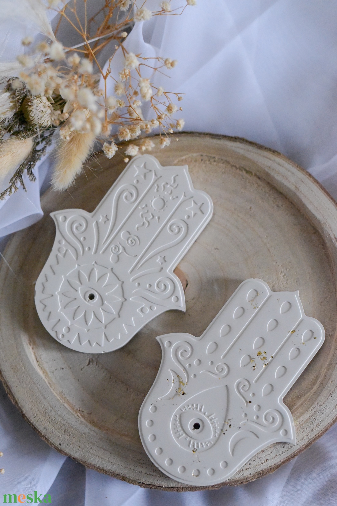Hamsa kéz -Füstölőtartó kerámiából - kellékek & szerszámok - díszíthető tárgyak - kerámia - Meska.hu Hamsa kéz -Füstölőtartó kerámiából - kellékek & szerszámok - díszíthető tárgyak - kerámia - Meska.hu