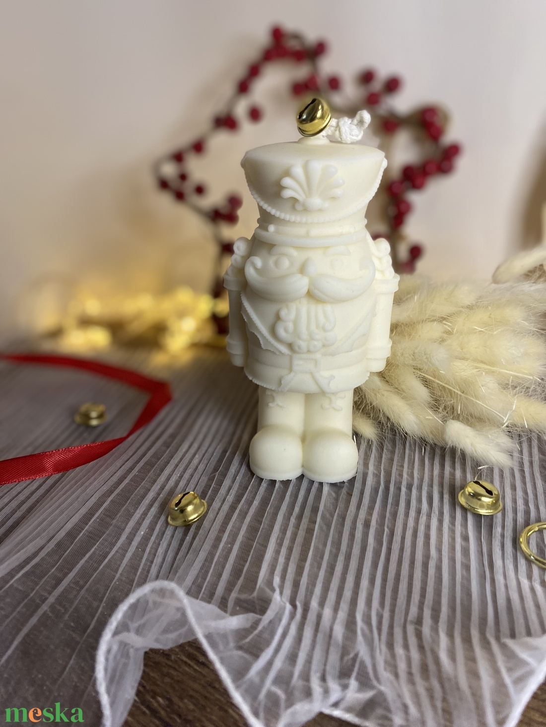 Diótörő szójaviasz forma gyertya - otthon & életmód - gyertya, illat, aroma - gyertya - Meska.hu