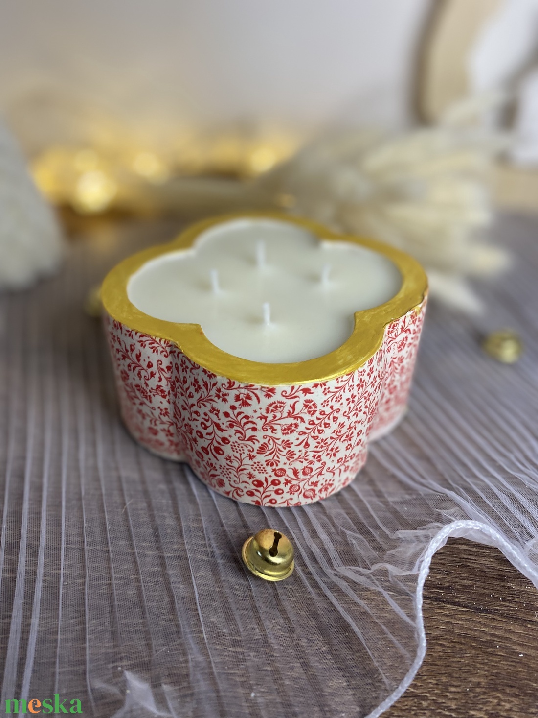 Silent Blossom  szójaviasz gyertya - otthon & életmód - gyertya, illat, aroma - gyertya - Meska.hu