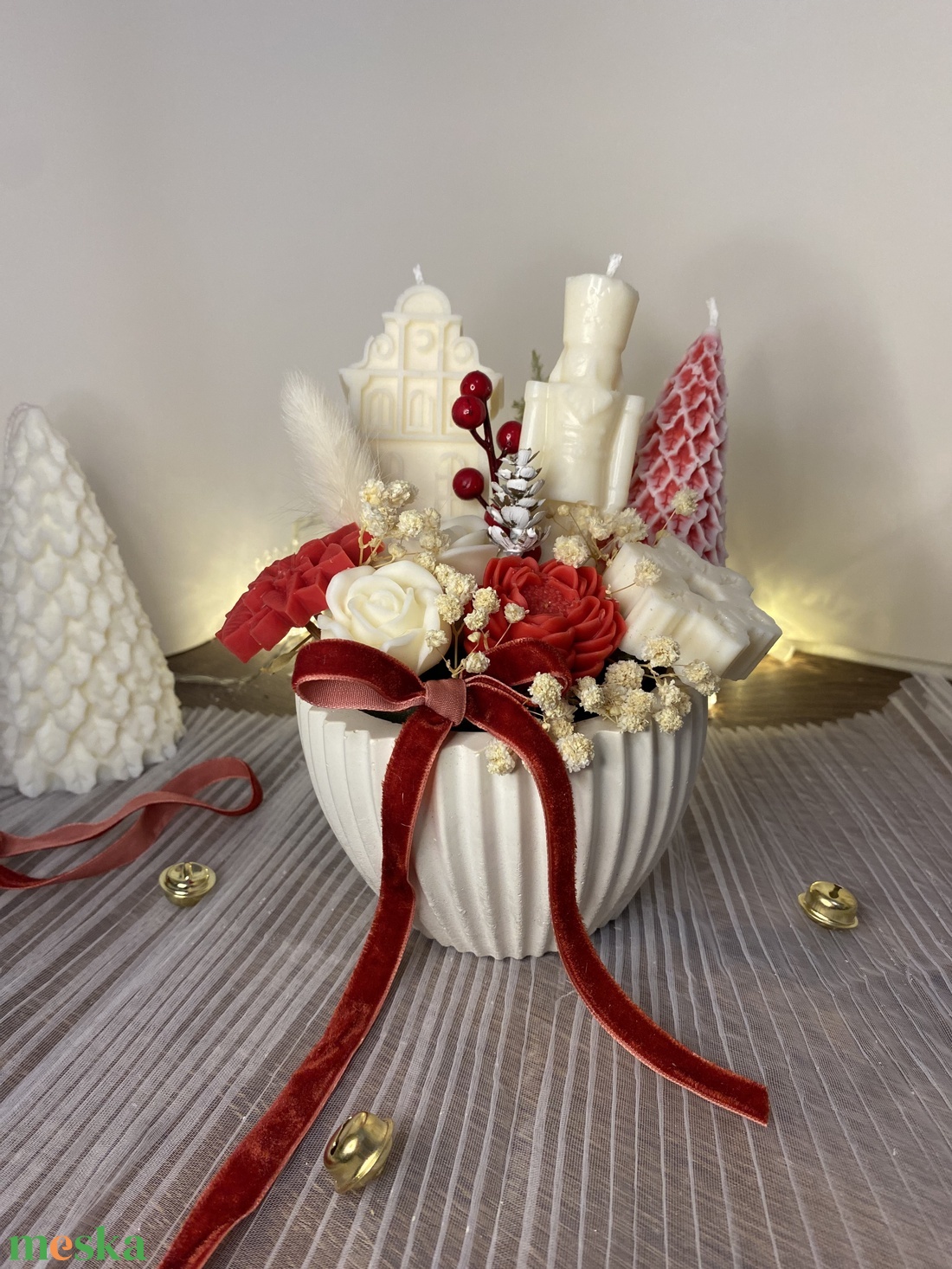 Winter Tale -Szójaviasz karácsonyi illatbox - otthon & életmód - gyertya, illat, aroma - gyertya - Meska.hu