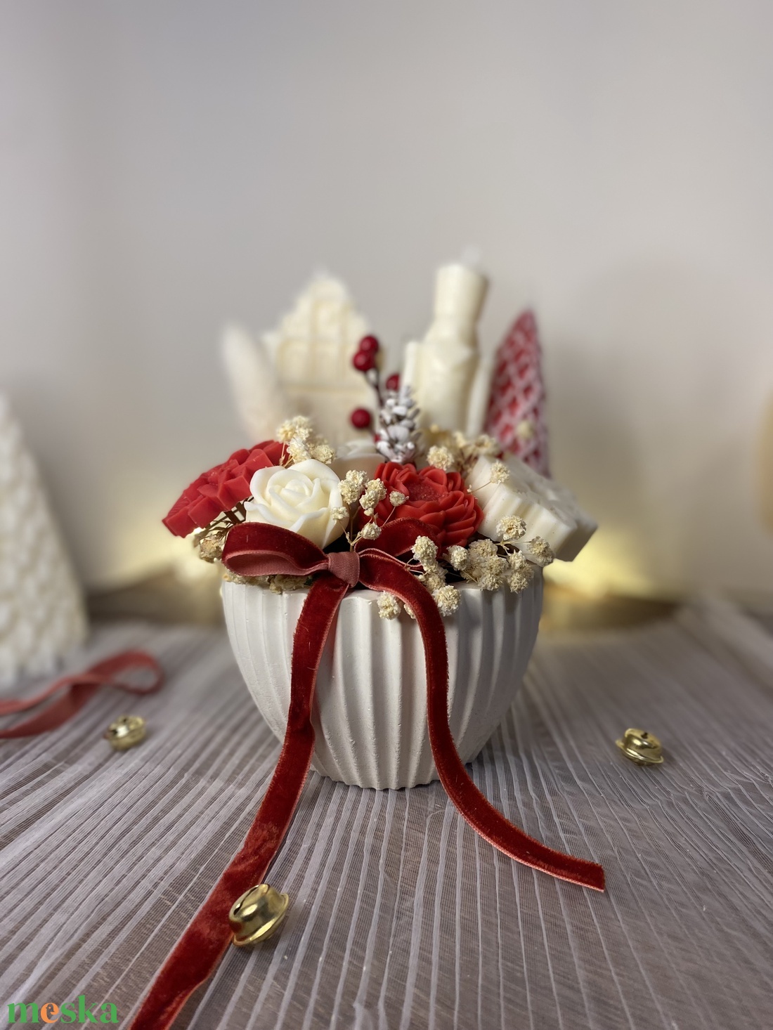 Winter Tale -Szójaviasz karácsonyi illatbox - otthon & életmód - gyertya, illat, aroma - gyertya - Meska.hu