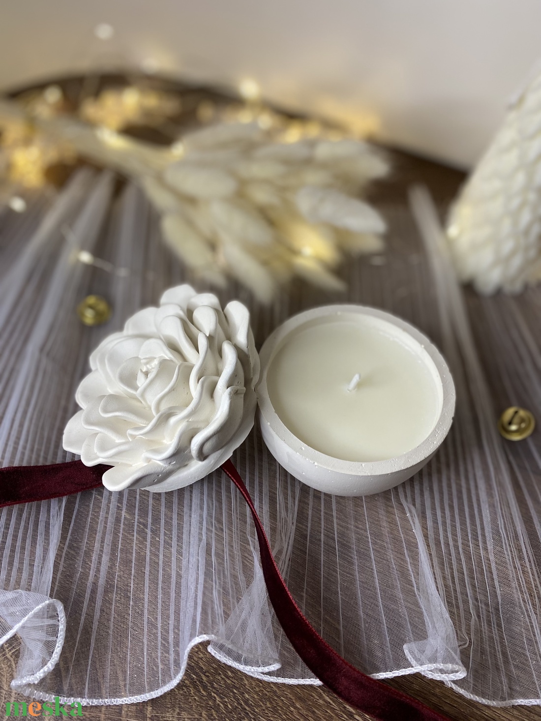 Still Winter szójaviasz illatgyertya - otthon & életmód - gyertya, illat, aroma - gyertya - Meska.hu