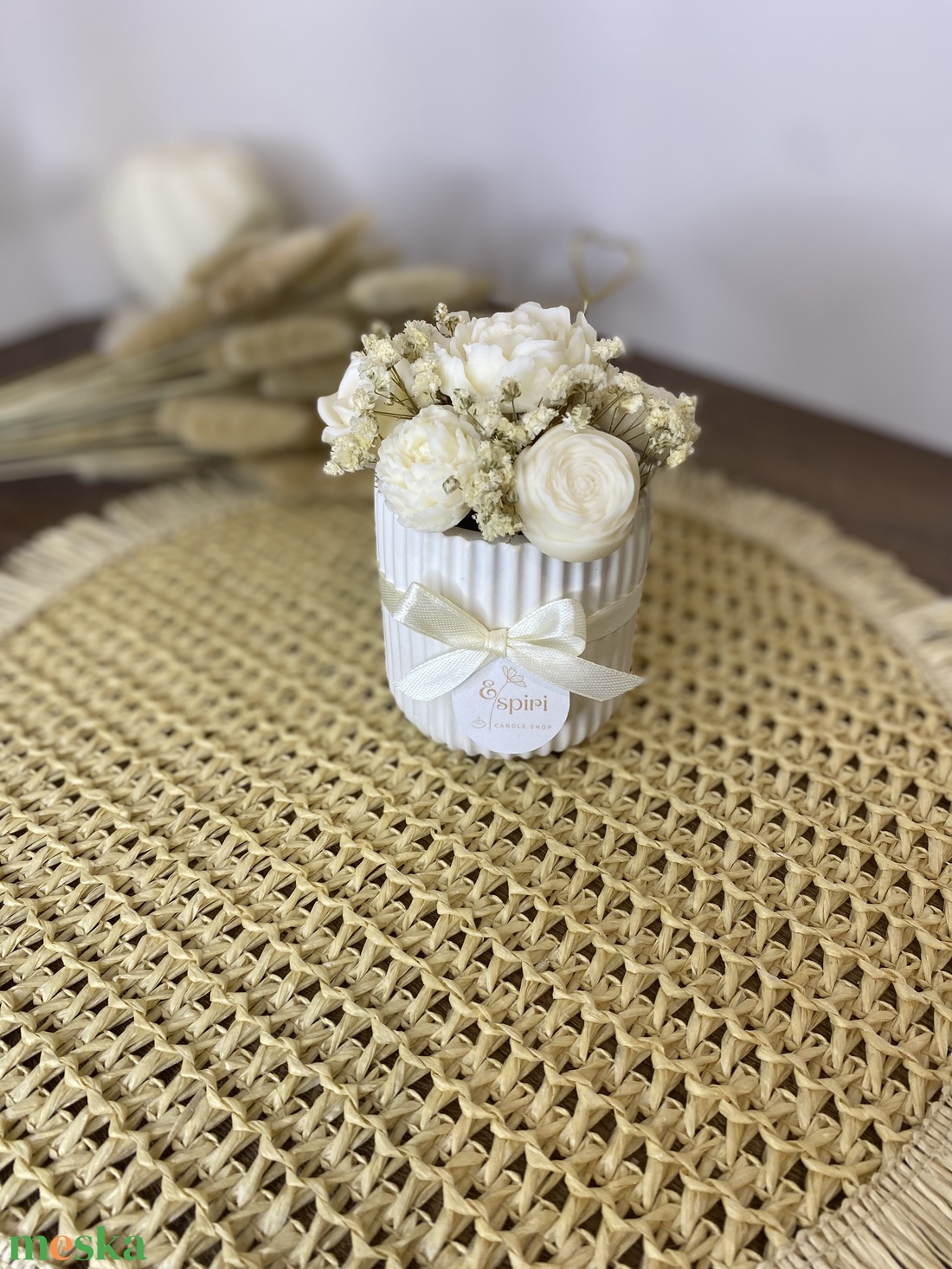 Nyugalom Virágai � Szójaviasz illatbox - otthon & életmód - gyertya, illat, aroma - illatviasz - Meska.hu