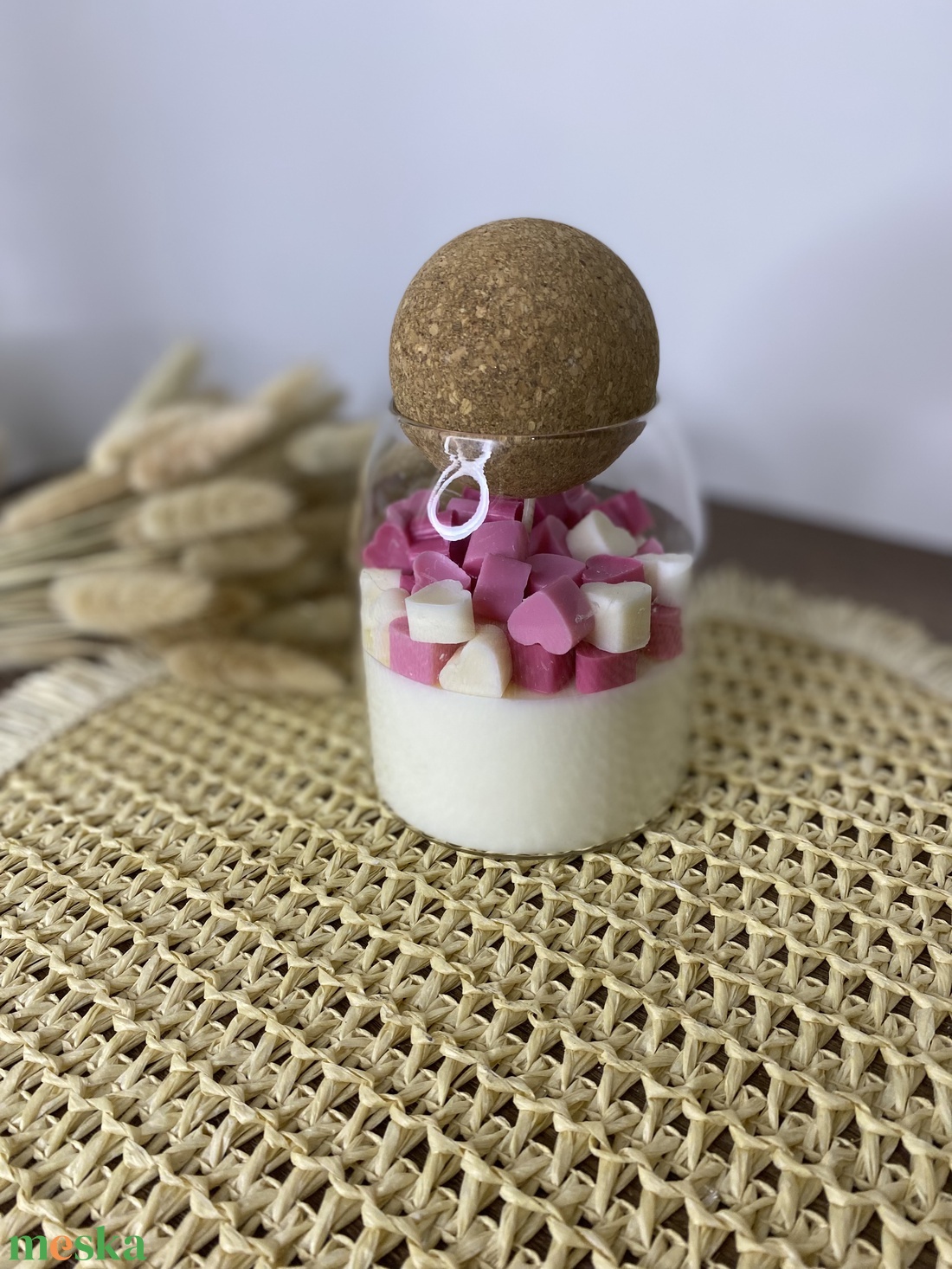 Little Moments- Szójaviasz Valentin napi gyertya - otthon & életmód - gyertya, illat, aroma - gyertya - Meska.hu