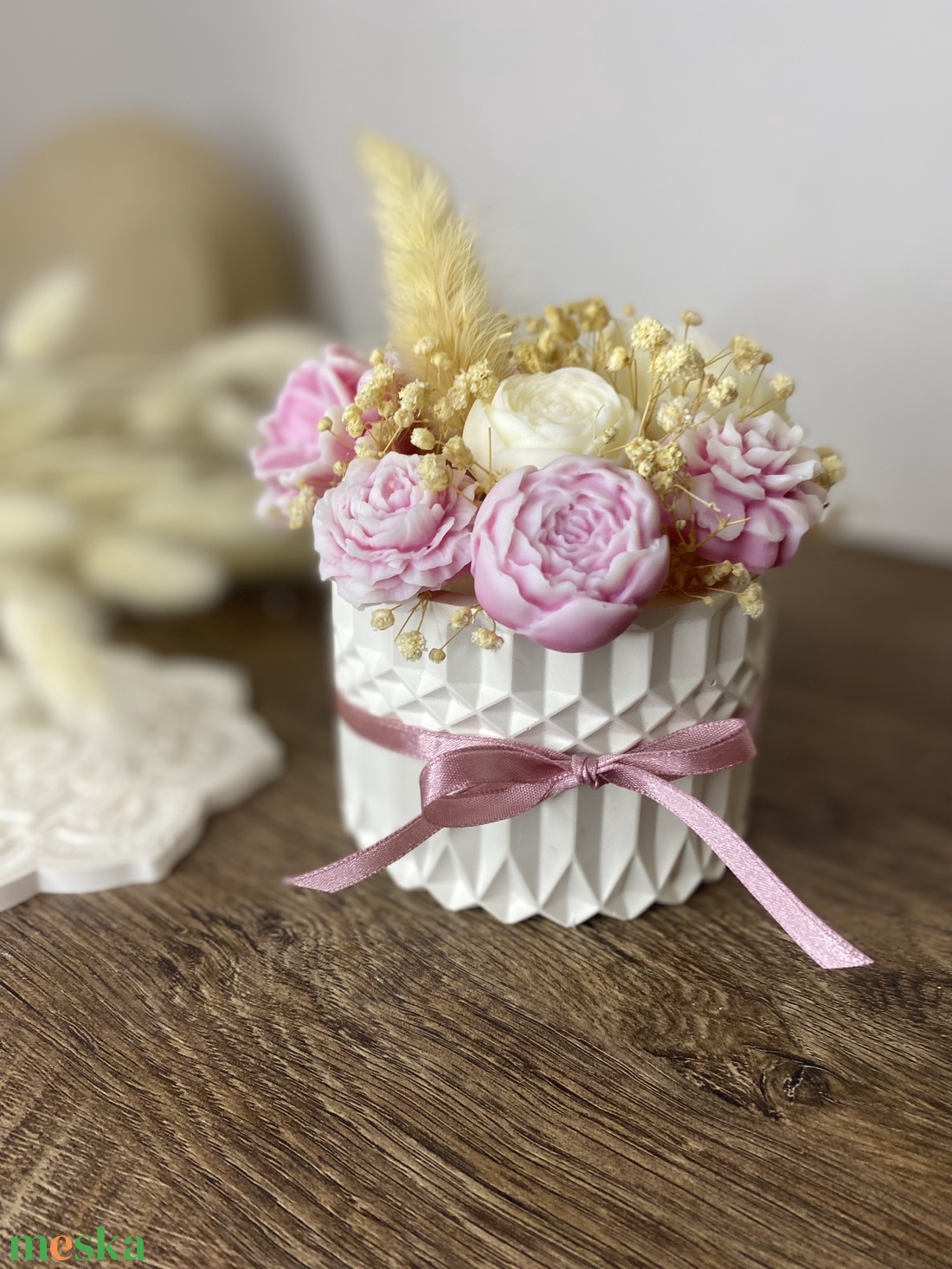 Gyertyabox - Illatos szójaviasz box - otthon & életmód - gyertya, illat, aroma - gyertya - Meska.hu