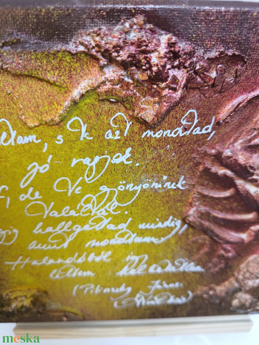 Átváltozás c. 3D hatású festmény - művészet - festmény - festmény vegyes technika - Meska.hu