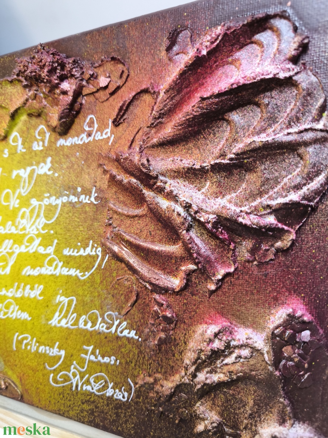 Átváltozás c. 3D hatású festmény - művészet - festmény - festmény vegyes technika - Meska.hu