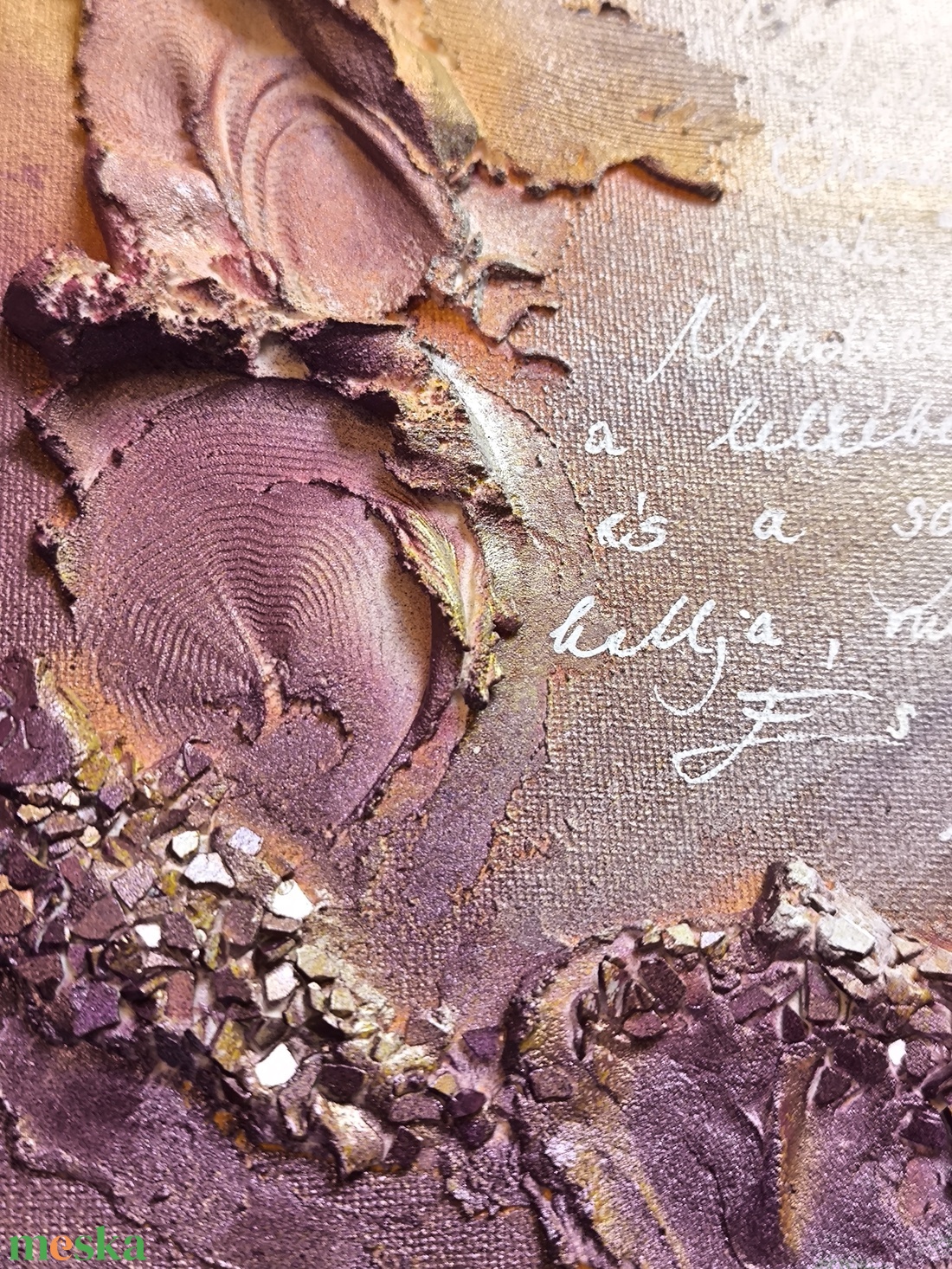 Lélek dal Babitscsal c. 3D hatású festmény - művészet - festmény - festmény vegyes technika - Meska.hu