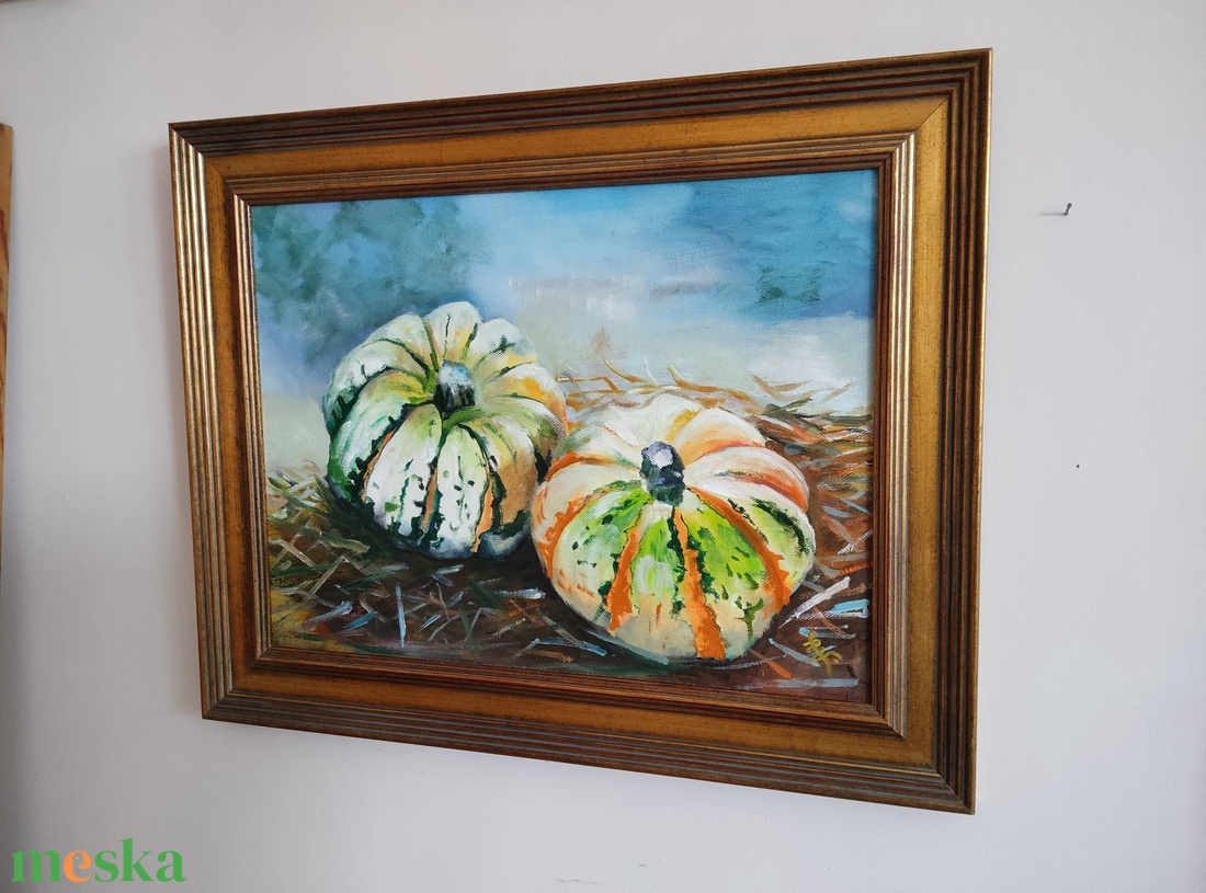 Olajfestmény - Pumpkins - művészet - festmény - olajfestmény - Meska.hu Olajfestmény - Pumpkins - művészet - festmény - olajfestmény - Meska.hu