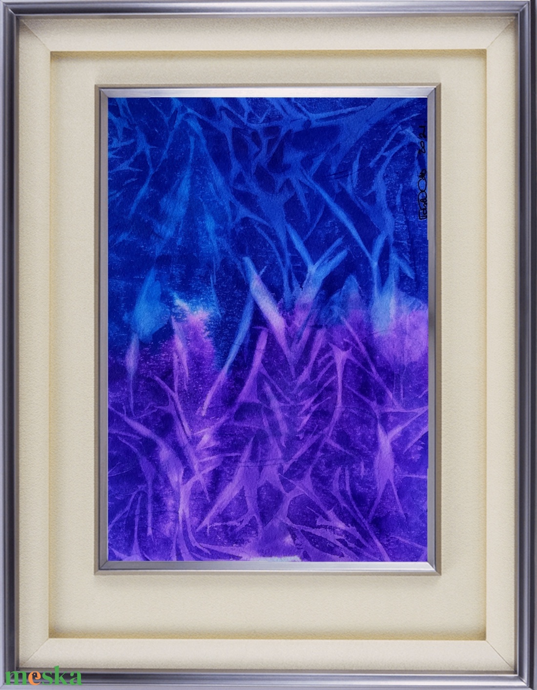 Akvarell - Absztrakt (2021.) - művészet - festmény - akvarell - Meska.hu