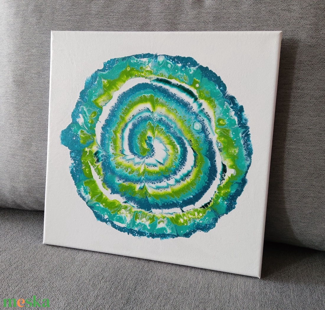 Akril Fluid Art - Örvény (2022.) - művészet - festmény - akril - Meska.hu Akril Fluid Art - Örvény (2022.) - művészet - festmény - akril - Meska.hu