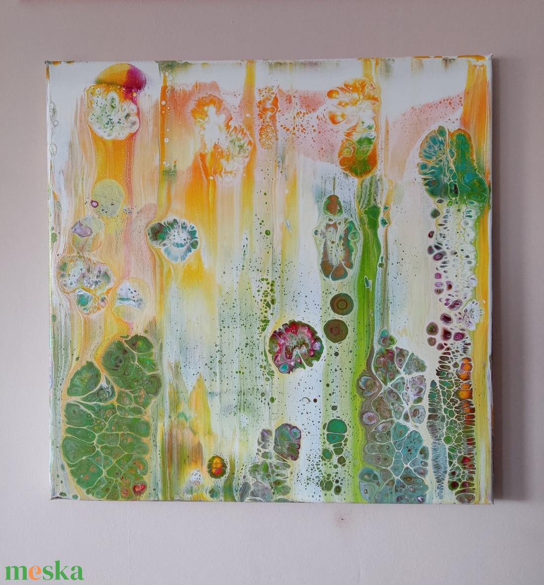 Akril Fluid Art - Spring (2022.) - művészet - festmény - akril - Meska.hu Akril Fluid Art - Spring (2022.) - művészet - festmény - akril - Meska.hu