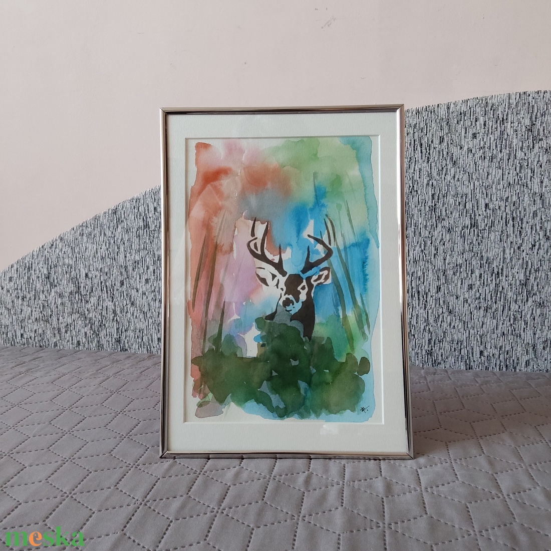 Akvarell - Az erdő őre (2025.) - művészet - festmény - akvarell - Meska.hu Akvarell - Az erdő őre (2025.) - művészet - festmény - akvarell - Meska.hu