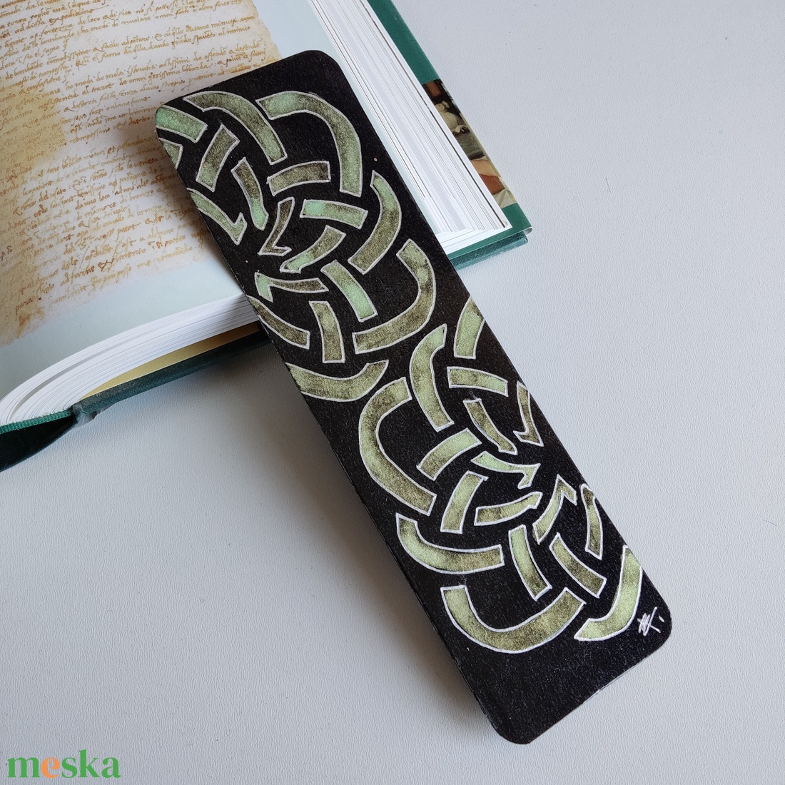 Akvarell - Könyvjelző Zentangle (2025.) - művészet - festmény - akvarell - Meska.hu Akvarell - Könyvjelző Zentangle (2025.) - művészet - festmény - akvarell - Meska.hu