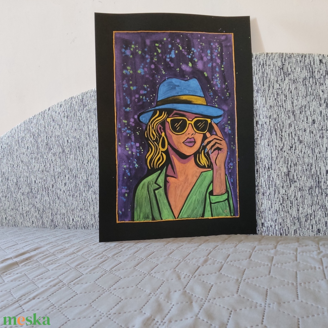Akvarell festmény - PopArt (2025.) - művészet - festmény - akvarell - Meska.hu Akvarell festmény - PopArt (2025.) - művészet - festmény - akvarell - Meska.hu