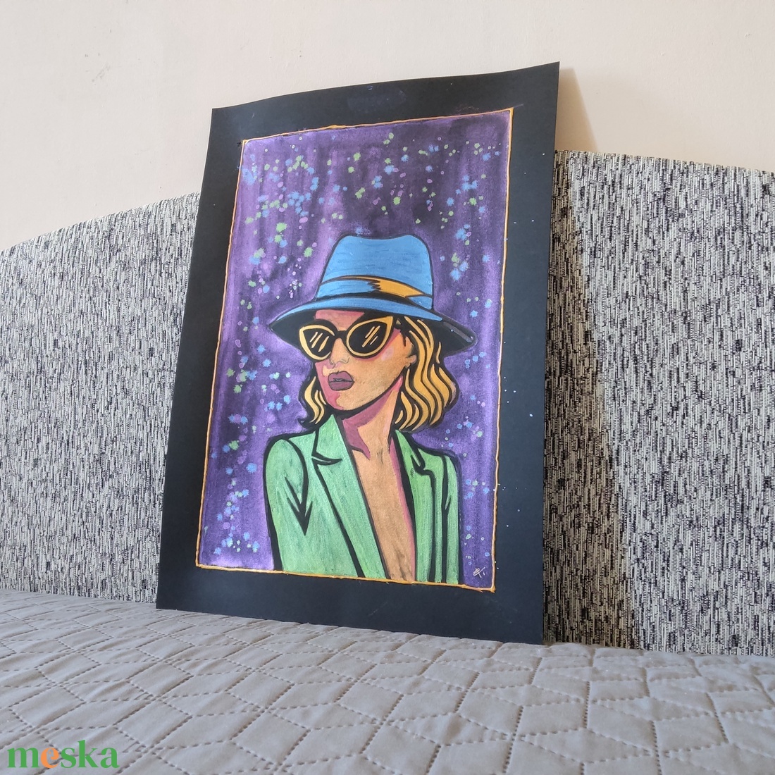 Akvarell festmény - PopArt (2025.) - művészet - festmény - akvarell - Meska.hu Akvarell festmény - PopArt (2025.) - művészet - festmény - akvarell - Meska.hu