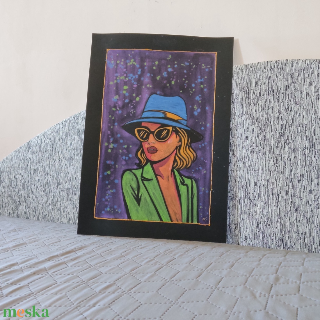 Akvarell festmény - PopArt (2025.) - művészet - festmény - akvarell - Meska.hu Akvarell festmény - PopArt (2025.) - művészet - festmény - akvarell - Meska.hu