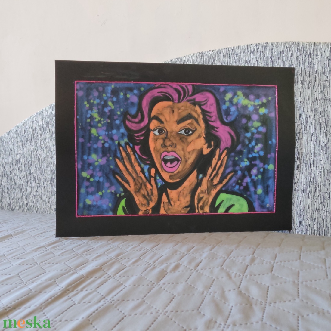 Akvarell festmény - PopArt (2025.) - művészet - festmény - akvarell - Meska.hu Akvarell festmény - PopArt (2025.) - művészet - festmény - akvarell - Meska.hu