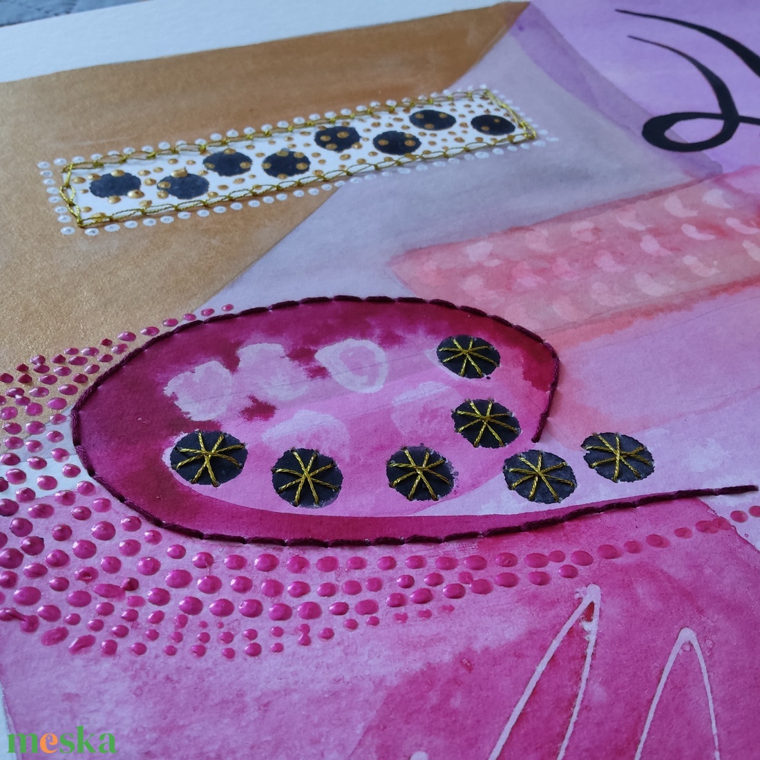 Akvarell - Lélektér - Belső fény (2025.) - művészet - festmény - akvarell - Meska.hu