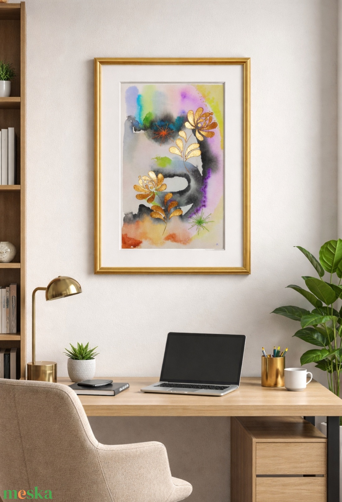 Akvarell - Népi ornamentika - Hungarian folk art 7. (2026.) - művészet - festmény - akvarell - Meska.hu