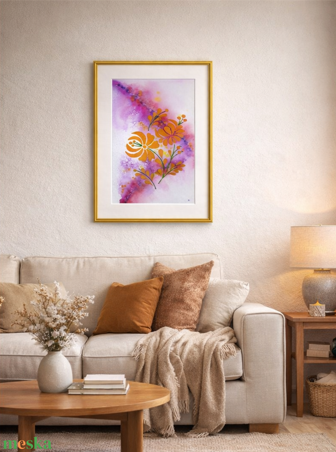 Akvarell - Népi ornamentika - Hungarian folk art 9. (2026.) - művészet - festmény - akvarell - Meska.hu