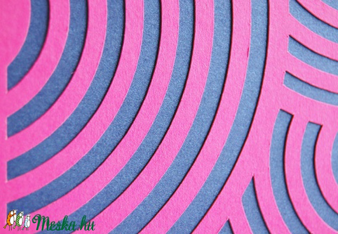 Pink körös notesz -  - Meska.hu