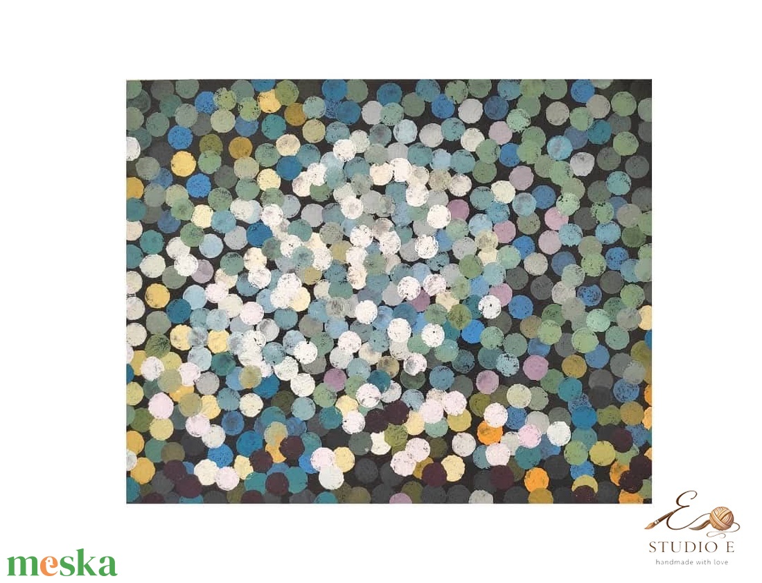 Csillogás - művészet - festmény - akril - Meska.hu