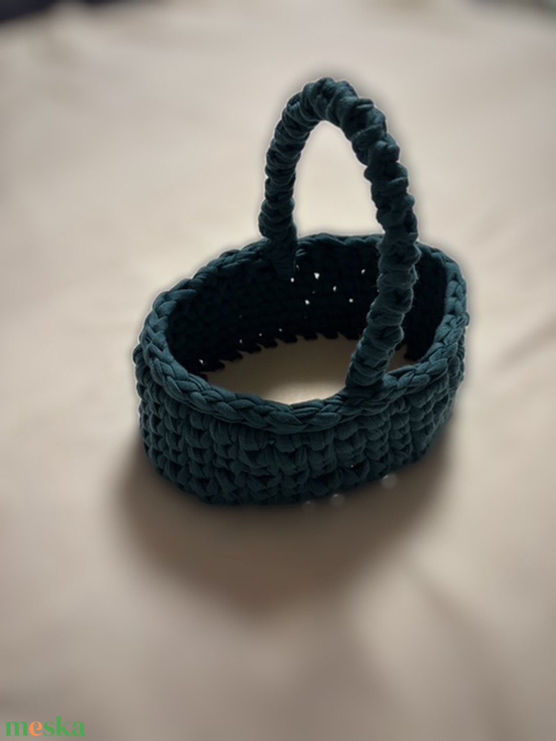 Húsvétra tároló, tojásgyűjtú kosárka - ünnepi díszek, dekorációk - húsvéti díszek és dekorációk - húsvéti tojástartó - Meska.hu