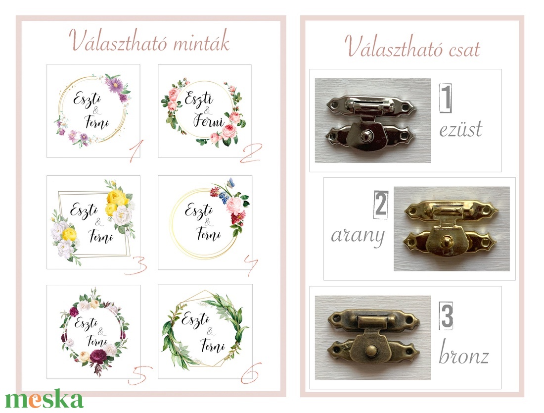 Gyűrűtartó doboz - esküvő - kiegészítők - gyűrűtartó & gyűrűpárna - Meska.hu Gyűrűtartó doboz - esküvő - kiegészítők - gyűrűtartó & gyűrűpárna - Meska.hu
