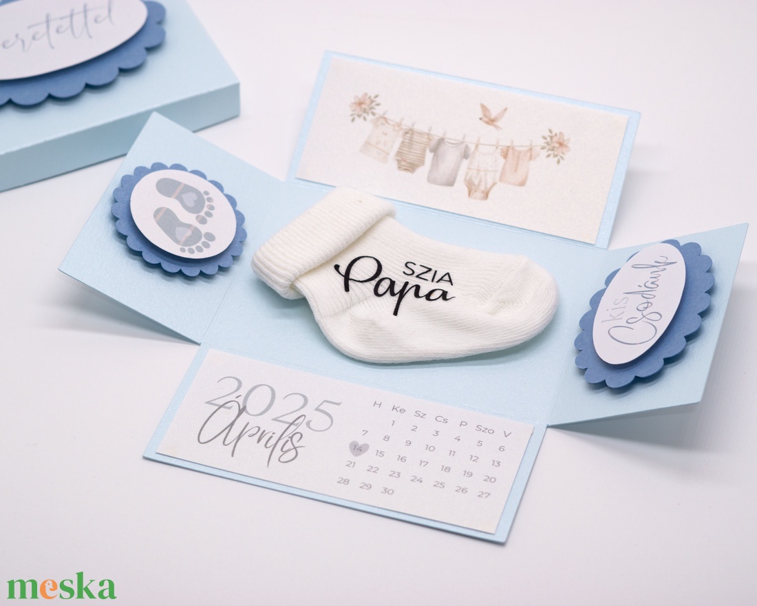 Baba bejelentő meglepetésdoboz - kék - játék & sport - babalátogató ajándékcsomag - Meska.hu Baba bejelentő meglepetésdoboz - kék - játék & sport - babalátogató ajándékcsomag - Meska.hu