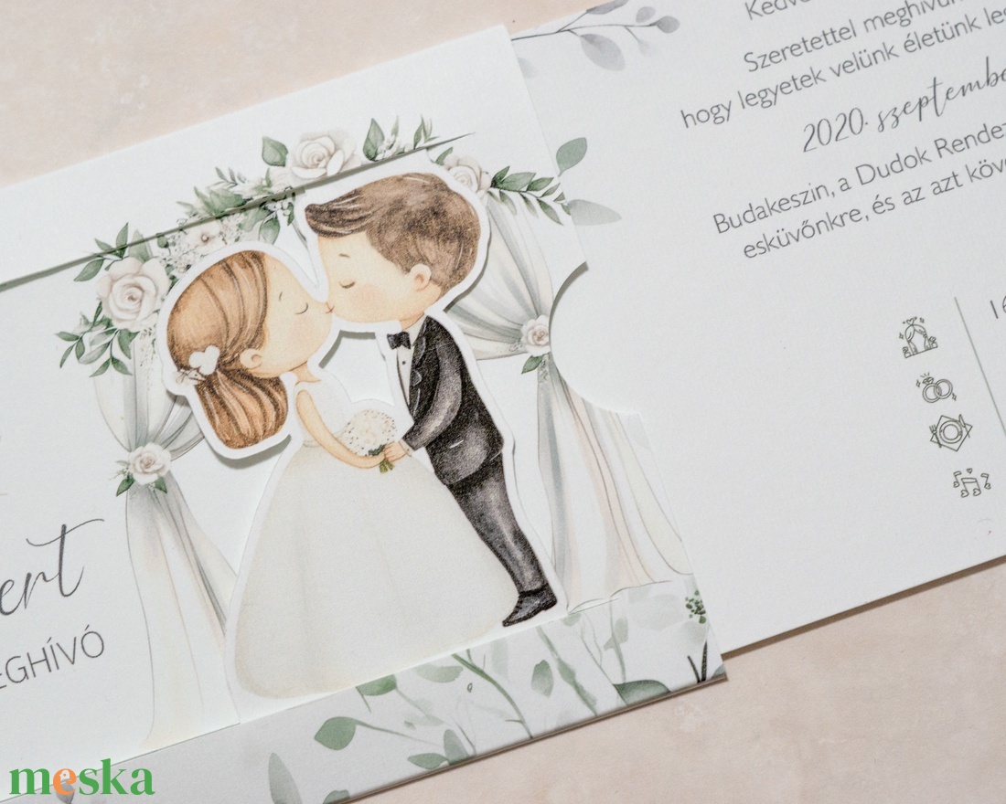 Kihúzható esküvői meghívó - esküvő - meghívó & kártya - meghívó - Meska.hu Kihúzható esküvői meghívó - esküvő - meghívó & kártya - meghívó - Meska.hu