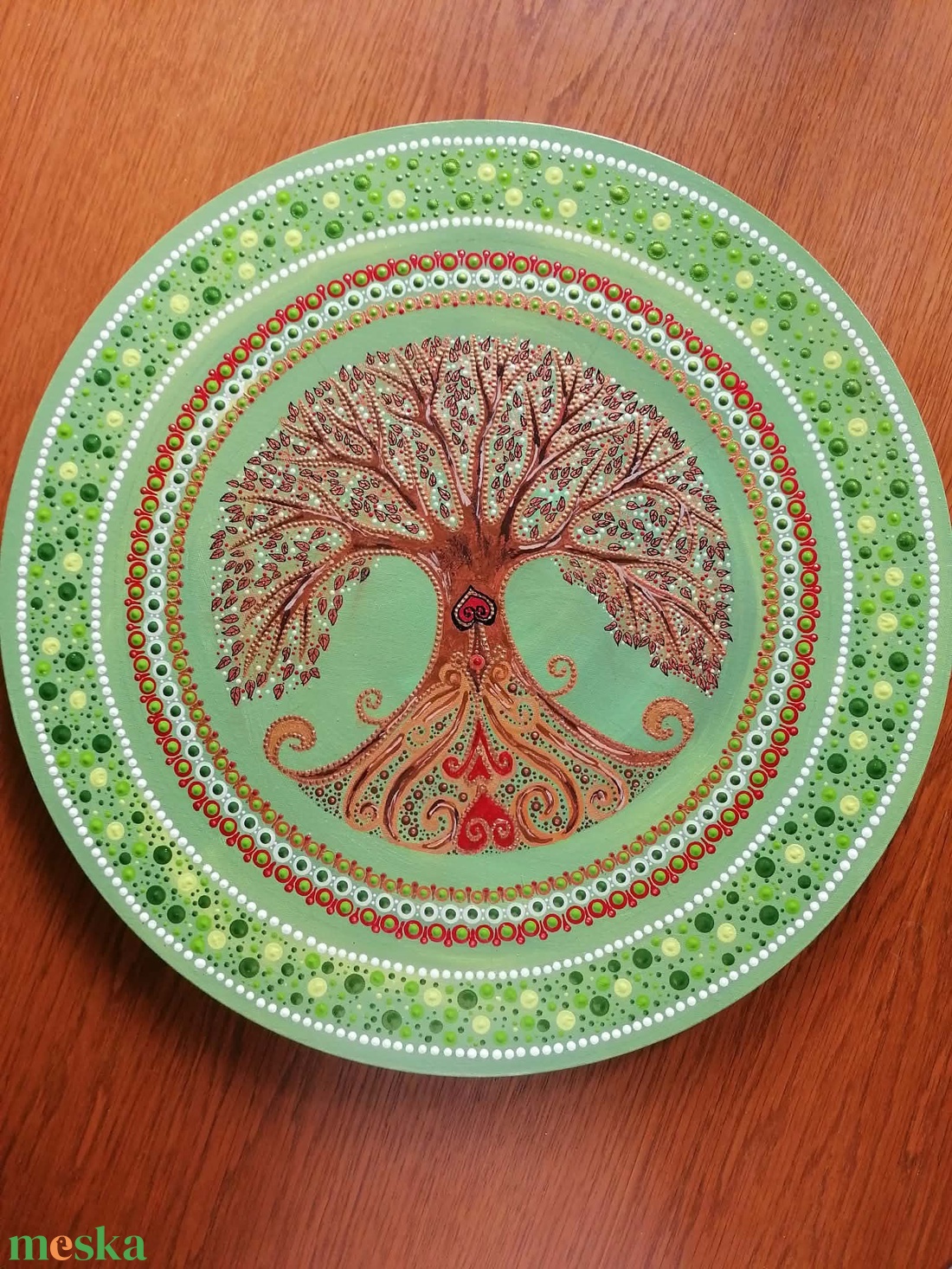 Kikeleti életfa - művészet - festmény - akril - Meska.hu