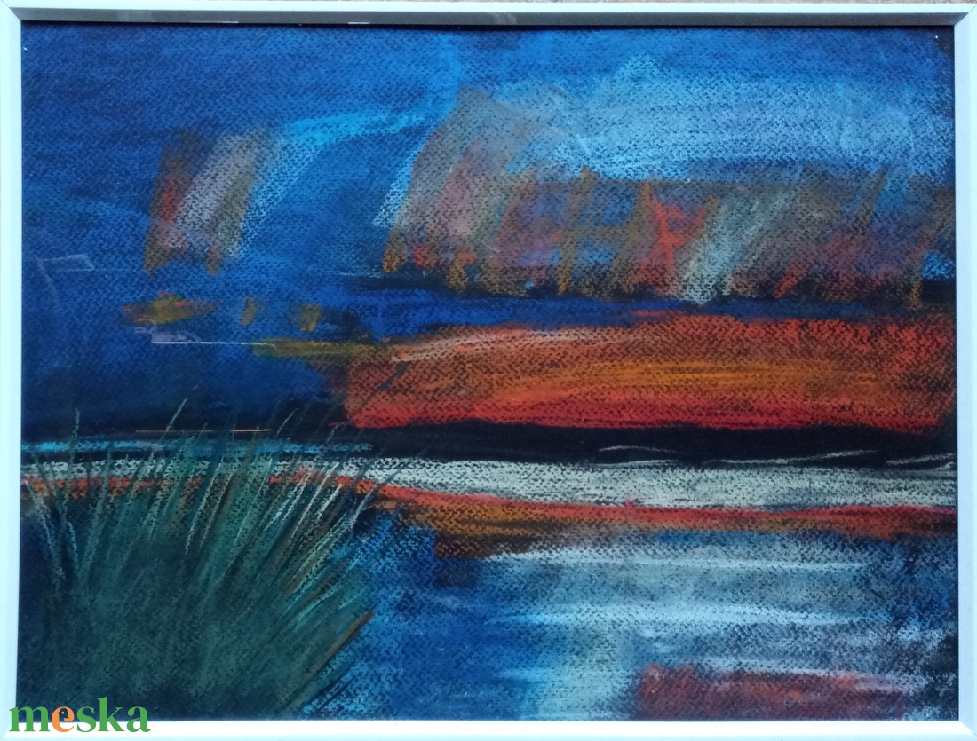 Vihar előtt - művészet - festmény - pasztell - Meska.hu