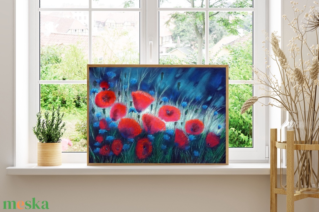 Álompár - művészet - festmény - pasztell - Meska.hu