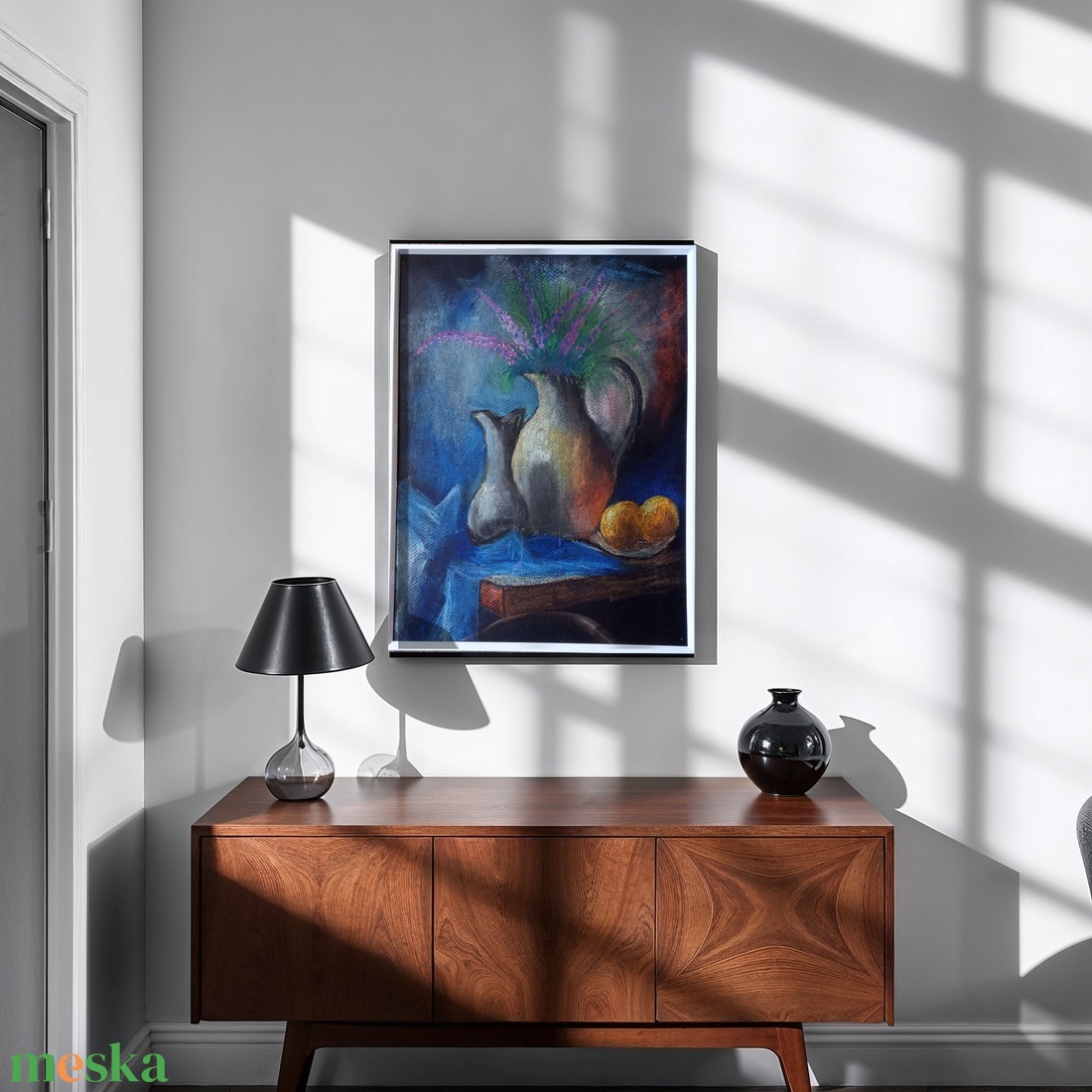 Csendélet - művészet - festmény - pasztell - Meska.hu