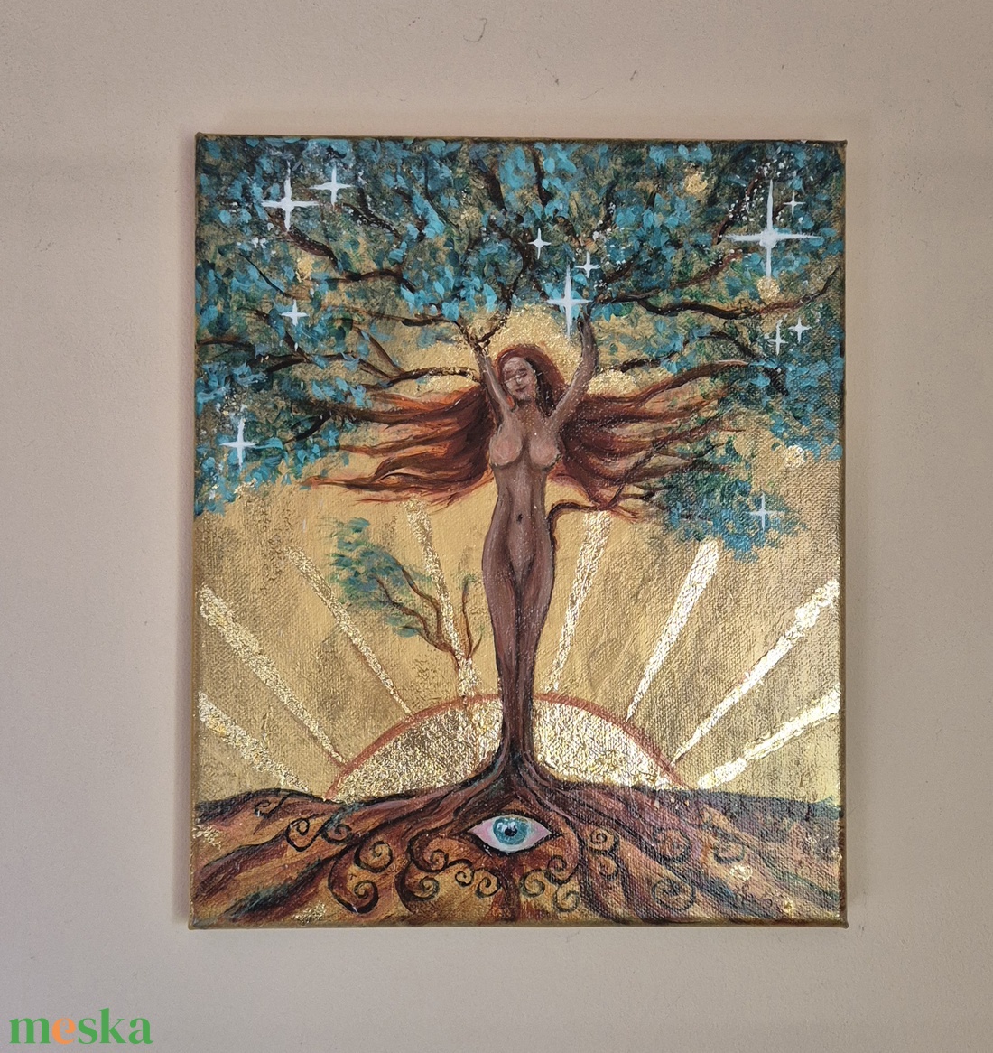 Az élet fénye - akril, vegyes technika festmény - művészet - festmény - festmény vegyes technika - Meska.hu Az élet fénye - akril, vegyes technika festmény - művészet - festmény - festmény vegyes technika - Meska.hu