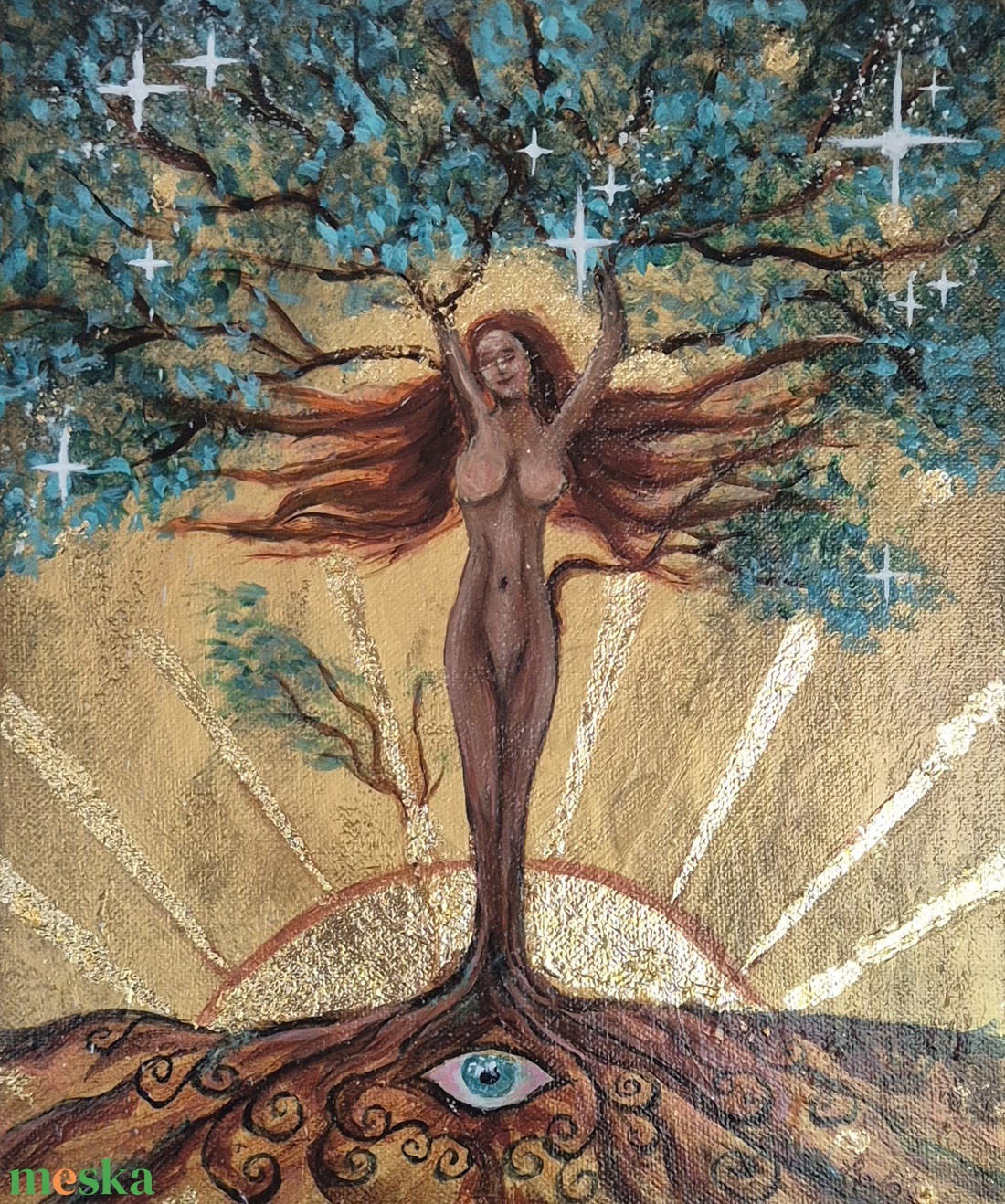 Az élet fénye - akril, vegyes technika festmény - művészet - festmény - festmény vegyes technika - Meska.hu Az élet fénye - akril, vegyes technika festmény - művészet - festmény - festmény vegyes technika - Meska.hu