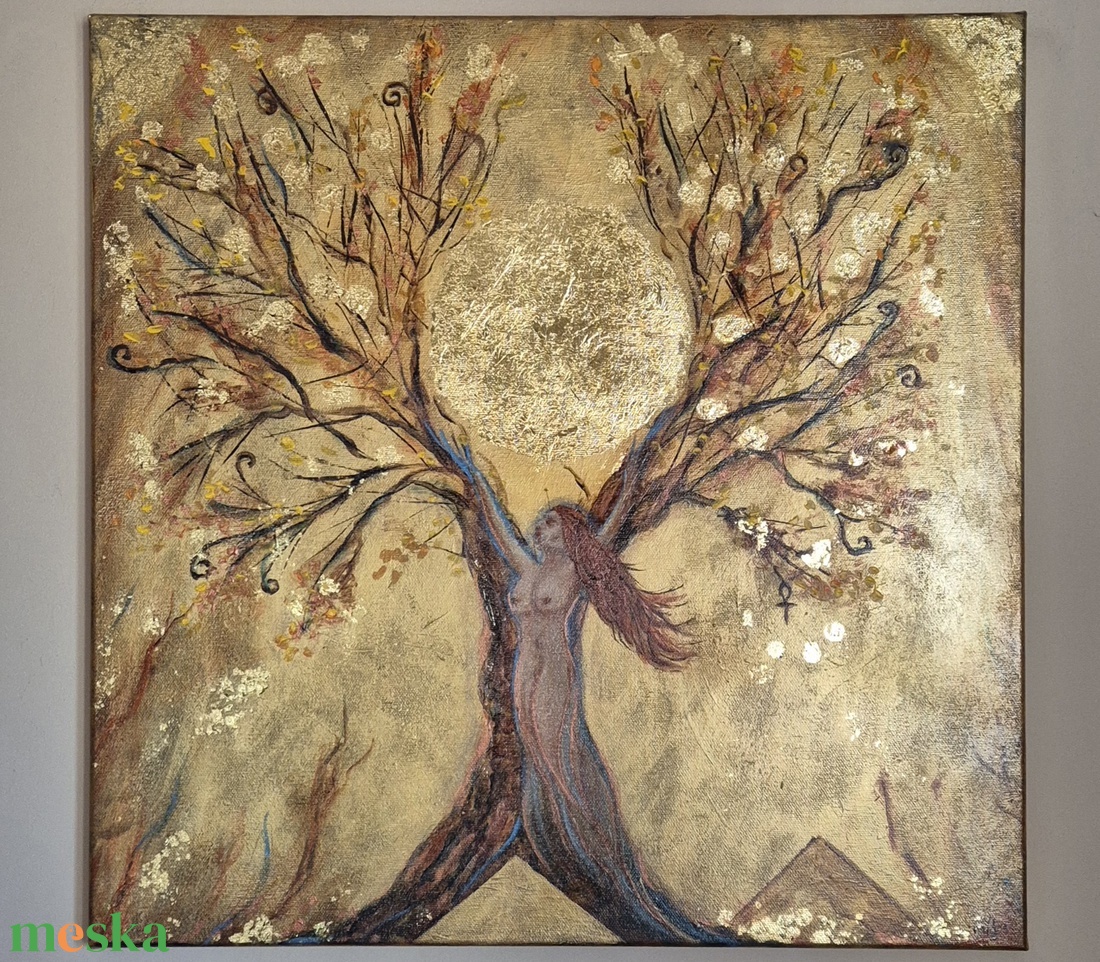 Aranyló ősz - művészet - festmény - festmény vegyes technika - Meska.hu Aranyló ősz - művészet - festmény - festmény vegyes technika - Meska.hu