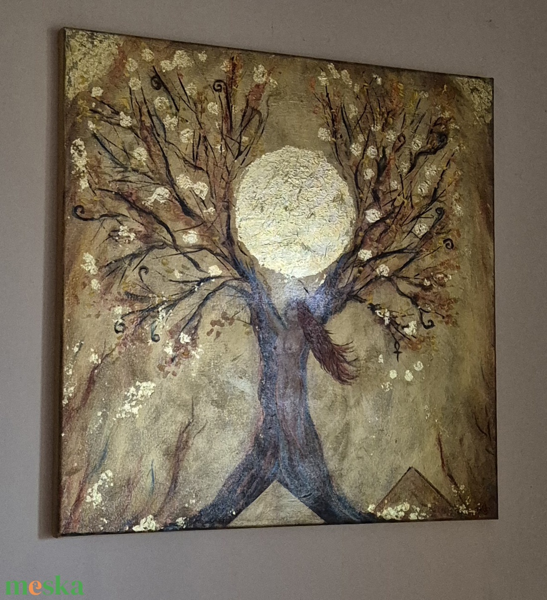 Aranyló ősz - művészet - festmény - festmény vegyes technika - Meska.hu Aranyló ősz - művészet - festmény - festmény vegyes technika - Meska.hu