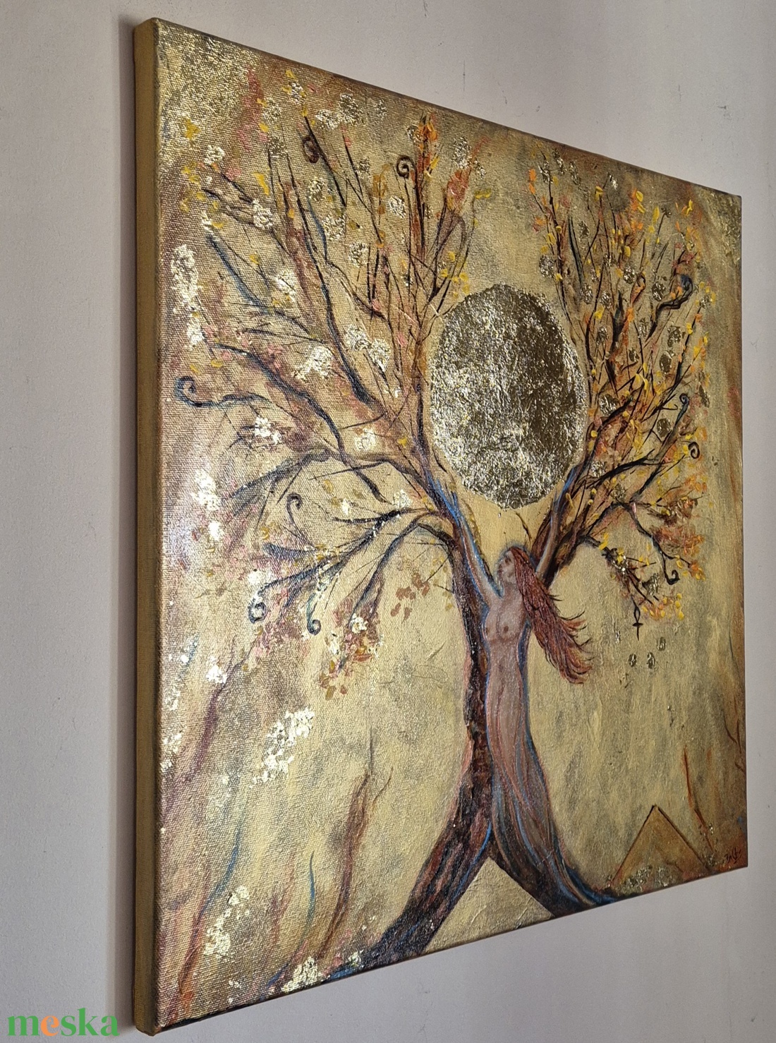 Aranyló ősz - művészet - festmény - festmény vegyes technika - Meska.hu Aranyló ősz - művészet - festmény - festmény vegyes technika - Meska.hu