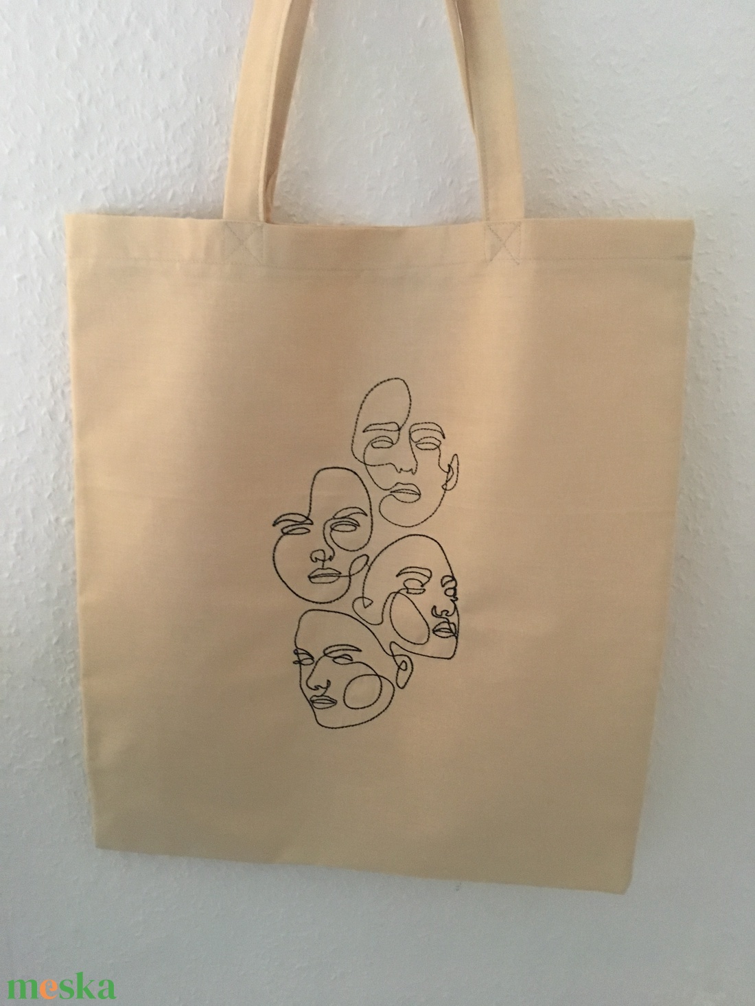 Vászontáska hímzéssel - táska & tok - bevásárlás & shopper táska - shopper, textiltáska, szatyor - Meska.hu Vászontáska hímzéssel - táska & tok - bevásárlás & shopper táska - shopper, textiltáska, szatyor - Meska.hu