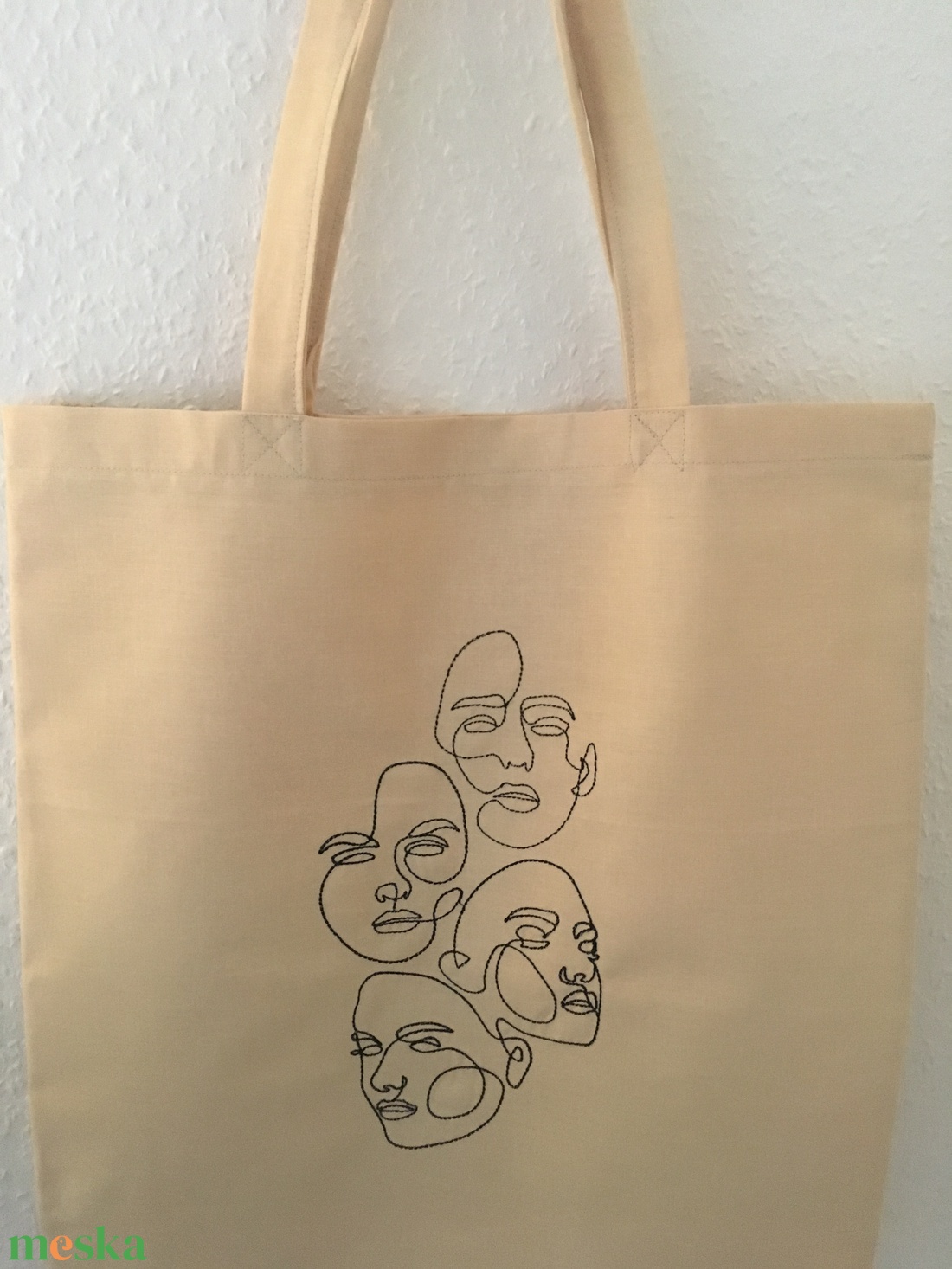 Vászontáska hímzéssel - táska & tok - bevásárlás & shopper táska - shopper, textiltáska, szatyor - Meska.hu Vászontáska hímzéssel - táska & tok - bevásárlás & shopper táska - shopper, textiltáska, szatyor - Meska.hu