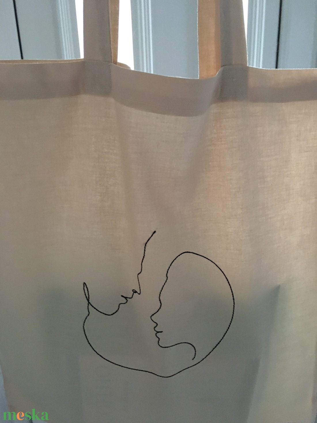 Vászontáska hímzéssel - táska & tok - bevásárlás & shopper táska - shopper, textiltáska, szatyor - Meska.hu Vászontáska hímzéssel - táska & tok - bevásárlás & shopper táska - shopper, textiltáska, szatyor - Meska.hu