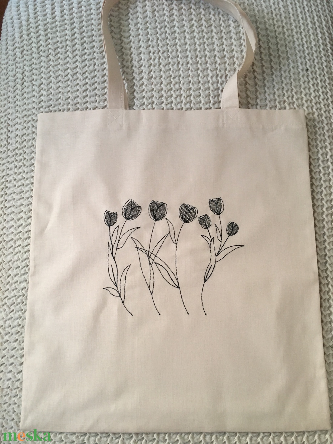 Vászontáska hímzéssel - táska & tok - bevásárlás & shopper táska - shopper, textiltáska, szatyor - Meska.hu Vászontáska hímzéssel - táska & tok - bevásárlás & shopper táska - shopper, textiltáska, szatyor - Meska.hu