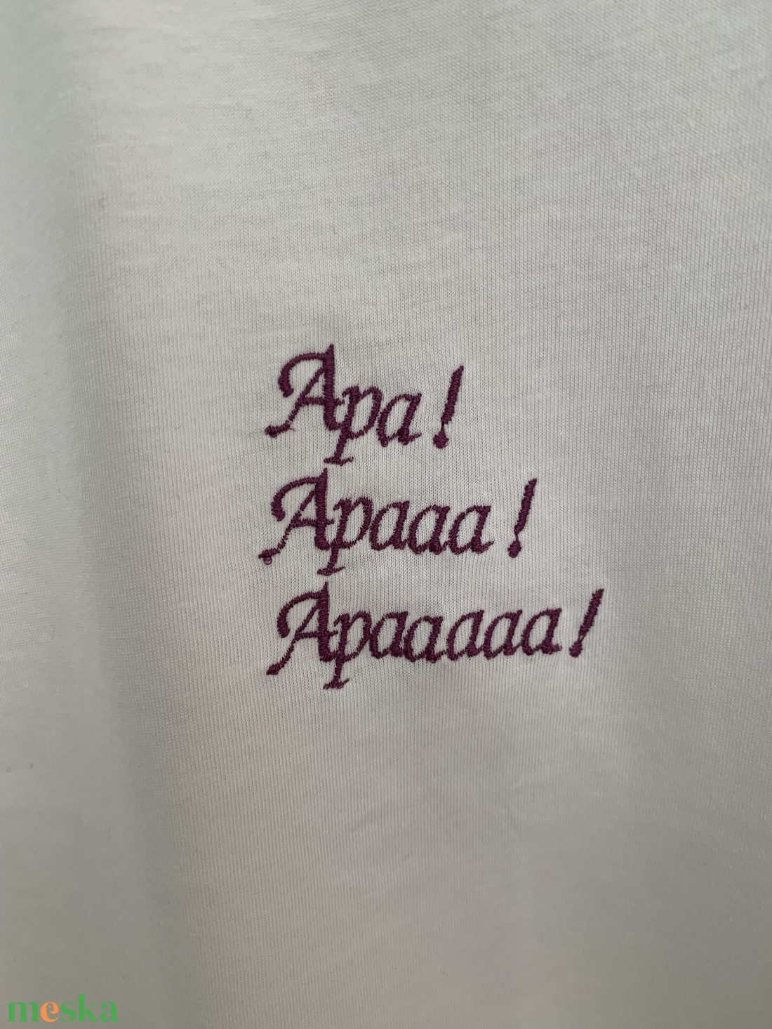 Póló hímzett mintával - ruha & divat - női ruha - póló, felső - Meska.hu