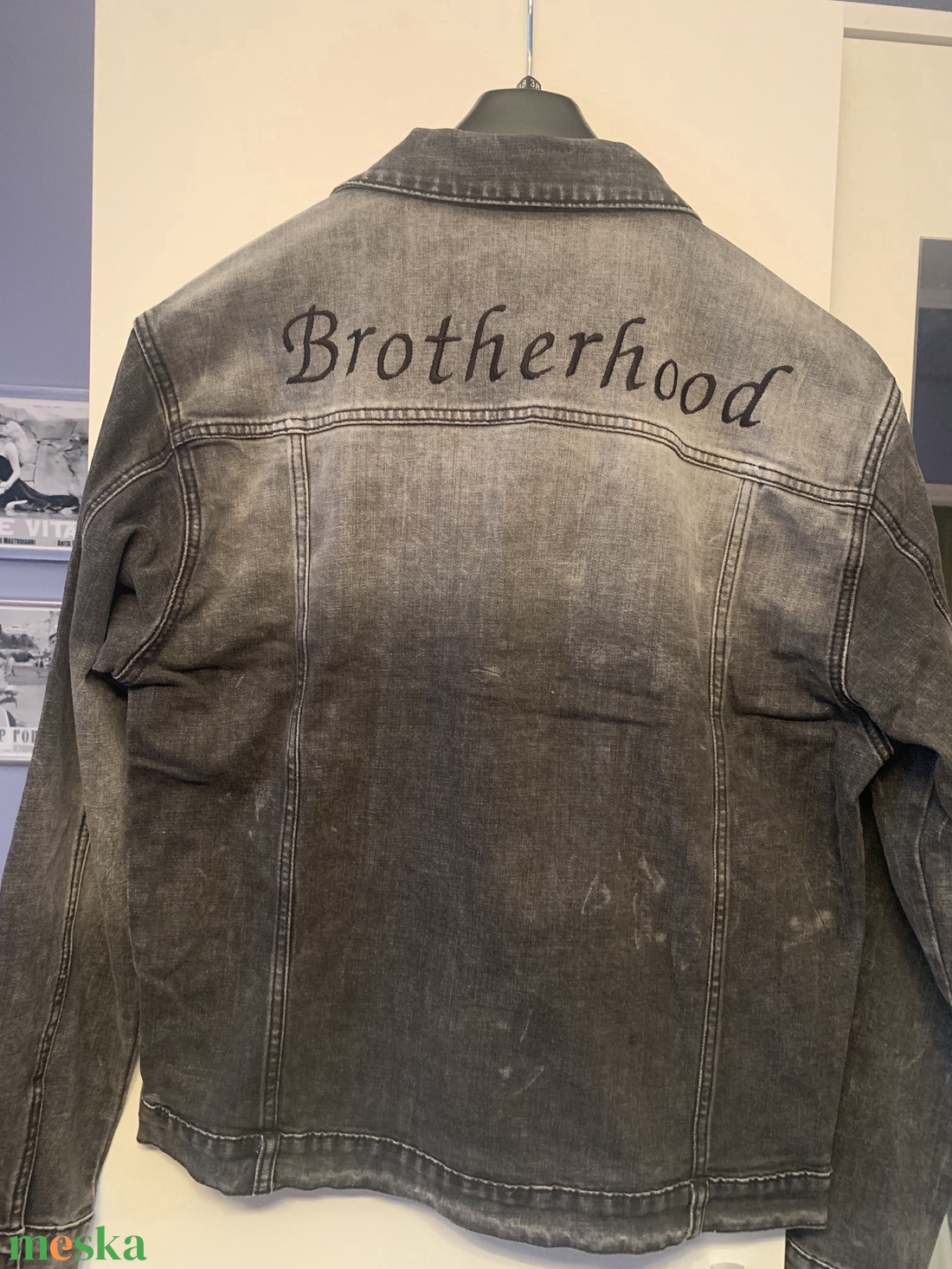 Farmerdzseki hímzés rendelésre - ruha & divat - női ruha - kabát - Meska.hu