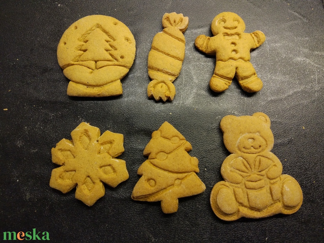 Karácsonyi keksz, sütemény, mézeskalács kiszúró forma szett - otthon & életmód - konyhafelszerelés, tálalás - sütés, főzés - sütikiszúró - Meska.hu