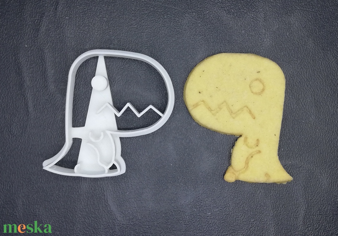 T-rex, dínós keksz, sütemény kiszúró forma - otthon & életmód - konyhafelszerelés, tálalás - Meska.hu