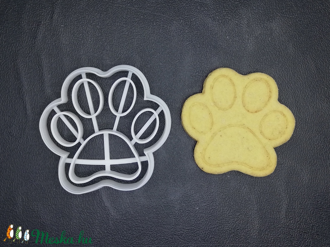 Mancs (kutya) keksz, sütemény kiszúró forma - otthon & életmód - konyhafelszerelés, tálalás - Meska.hu