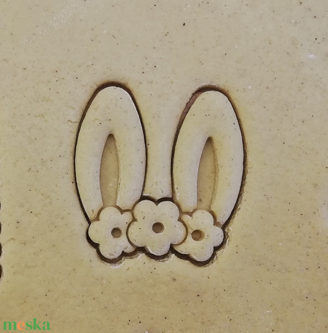 Akció! Nyuszifül - Húsvéti sütemény kiszúró forma - otthon & életmód - konyhafelszerelés, tálalás - sütés, főzés - sütikiszúró - Meska.hu